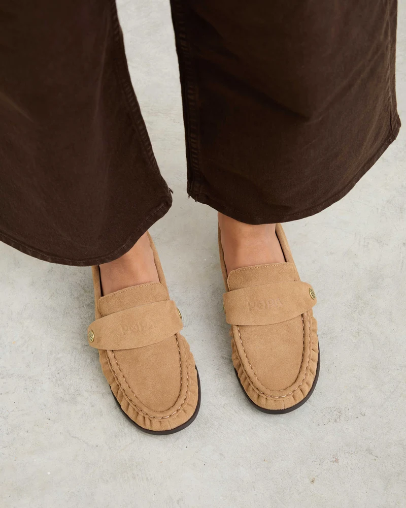 Mocasín Beige de Mujer Yao