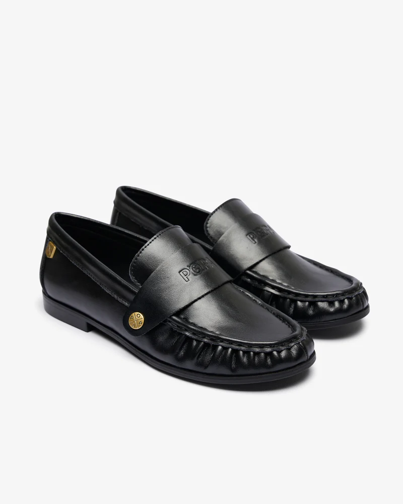 Mocasín Negro de Mujer Yao