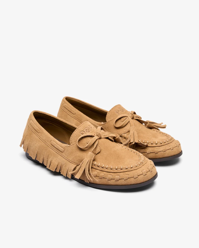 Mocasín Beige de Mujer Charles