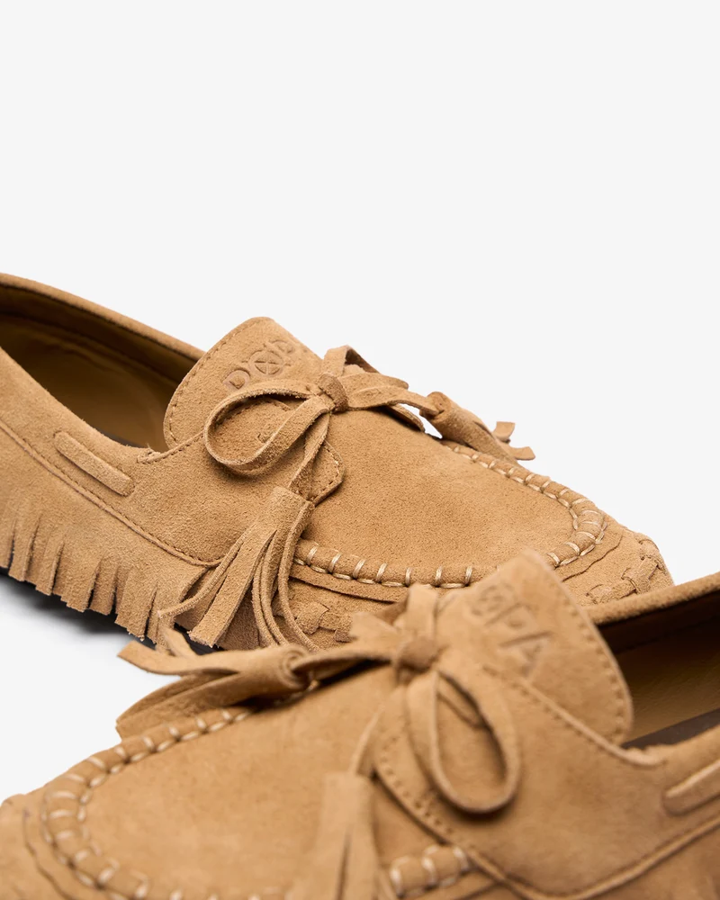 Mocasín Beige de Mujer Charles