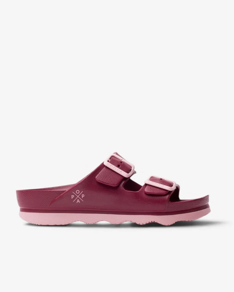 Chanclas de Agua Mujer Aqua Buye Burdeos