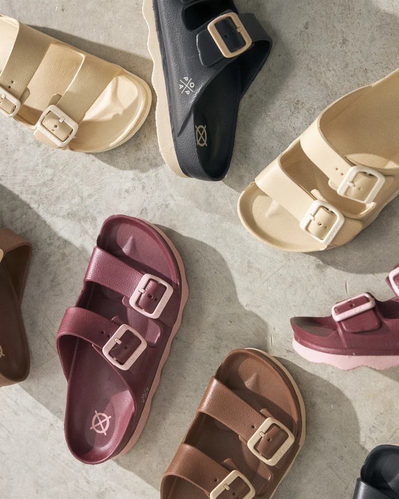 Chanclas de Agua Mujer Aqua Buye Negro