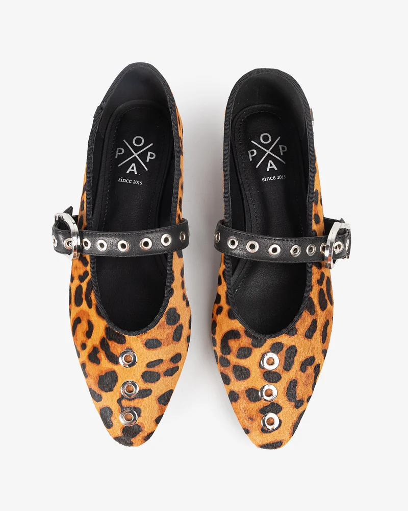 Bailarina de Leopardo con Hebilla Luzetta