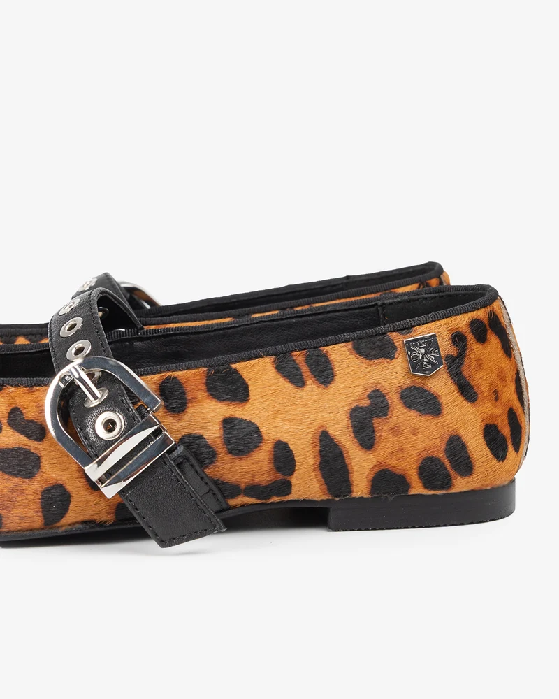 Bailarina de Leopardo con Hebilla Luzetta