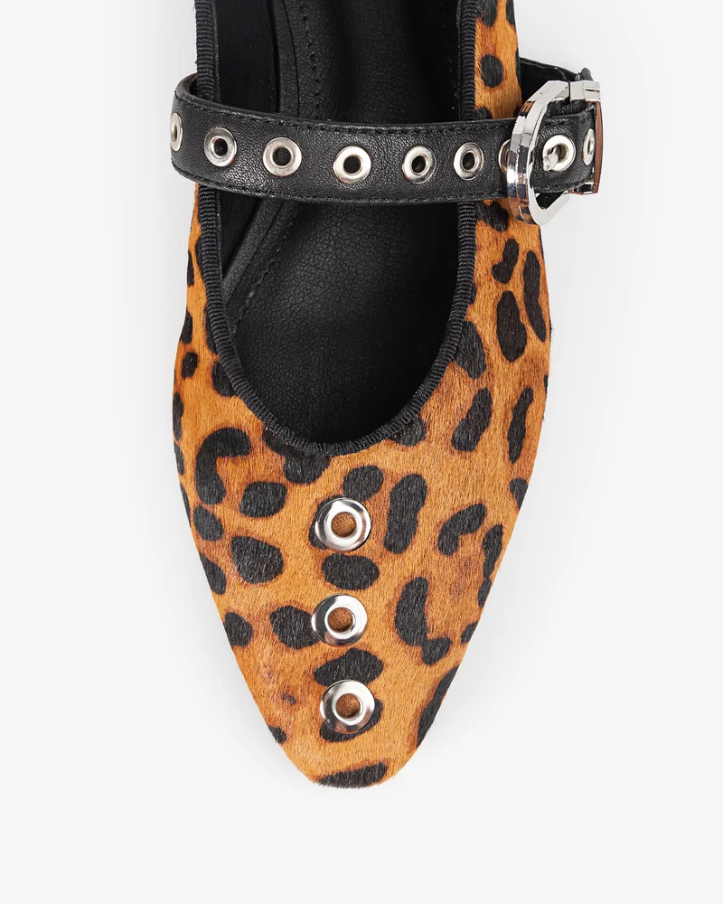 Bailarina de Leopardo con Hebilla Luzetta