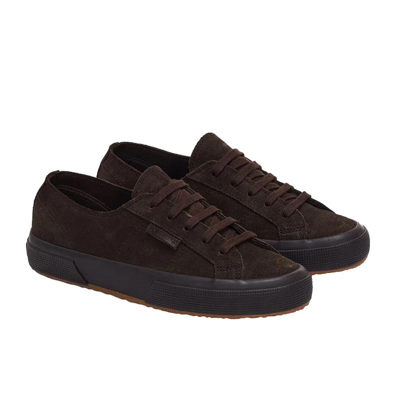 Zapatilla serraje marrón 2750SFO Superga