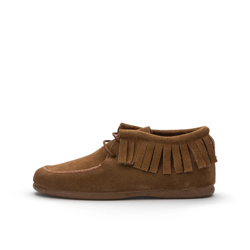 Bota serraje camel FLECOS Pepa & Cris