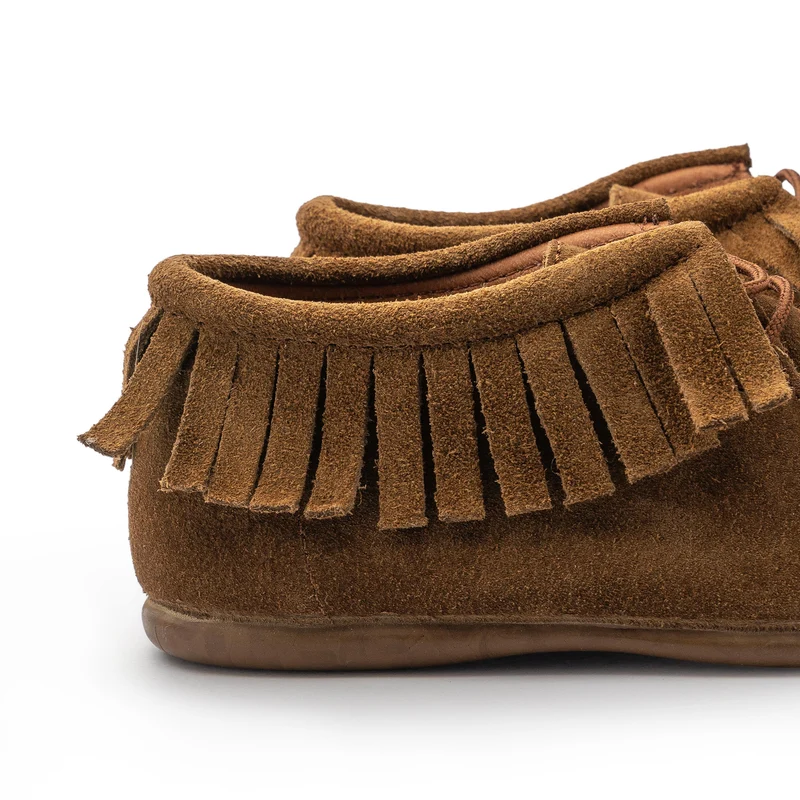 Bota serraje camel FLECOS Pepa & Cris