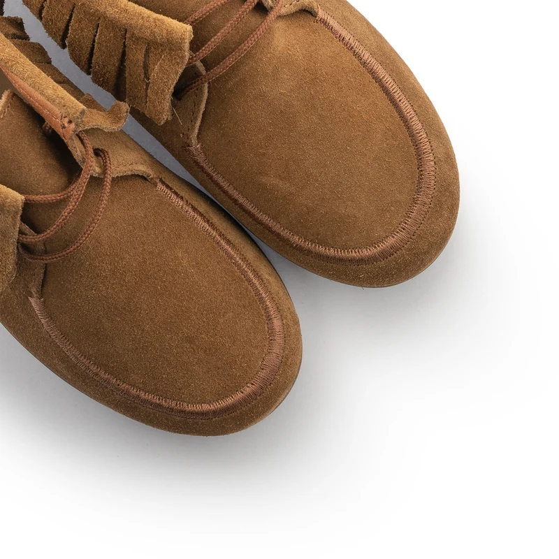 Bota serraje camel FLECOS Pepa & Cris