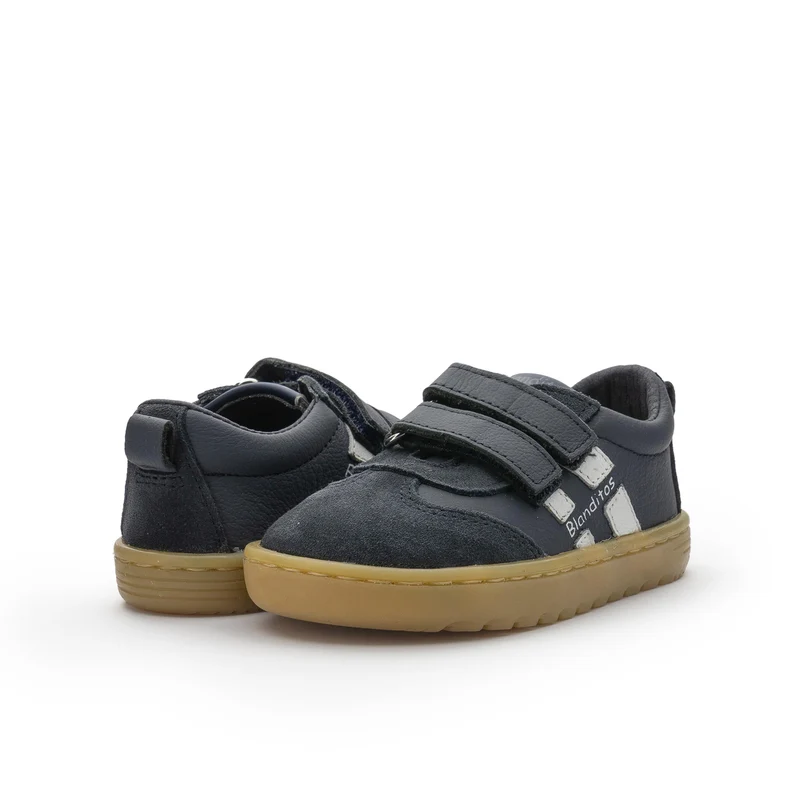 Deportiva barefoot azul LISBOA Blanditos
