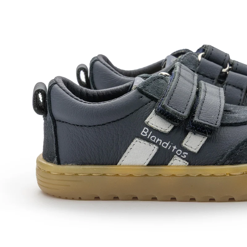 Deportiva barefoot azul LISBOA Blanditos