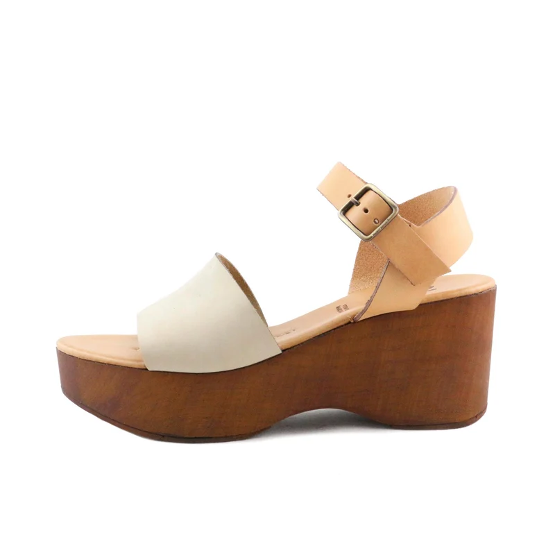 Sandalia nobuk beige oscuro 201810 220V