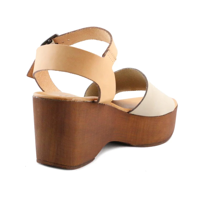 Sandalia nobuk beige oscuro 201810 220V