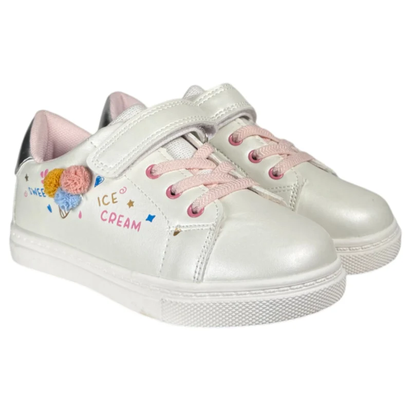 Deportivas Bubble Kids C1267 Blanco