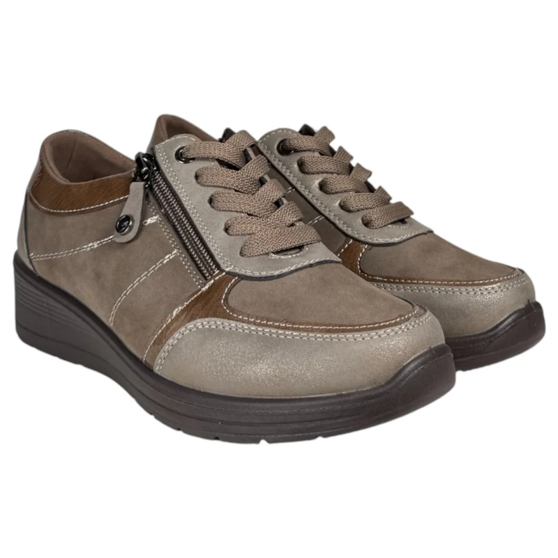 Zapatos Deportivos Mysoft 25M512 Taupe