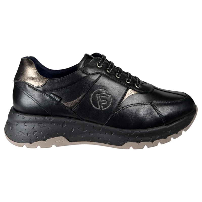 Zapatos Deportivos Fluchos Nexus F2309 Negro