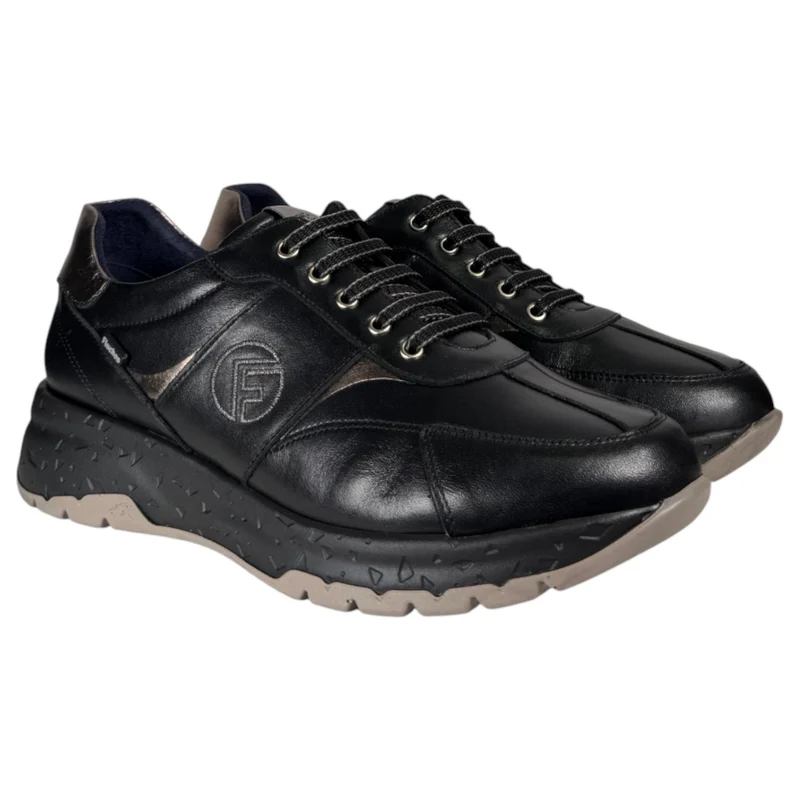 Zapatos Deportivos Fluchos Nexus F2309 Negro