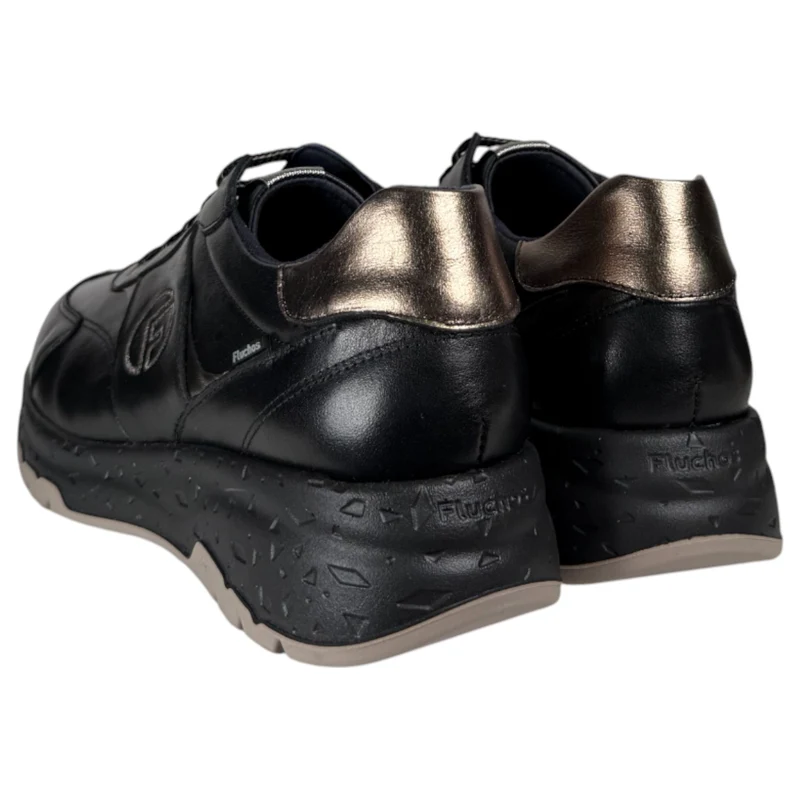 Zapatos Deportivos Fluchos Nexus F2309 Negro