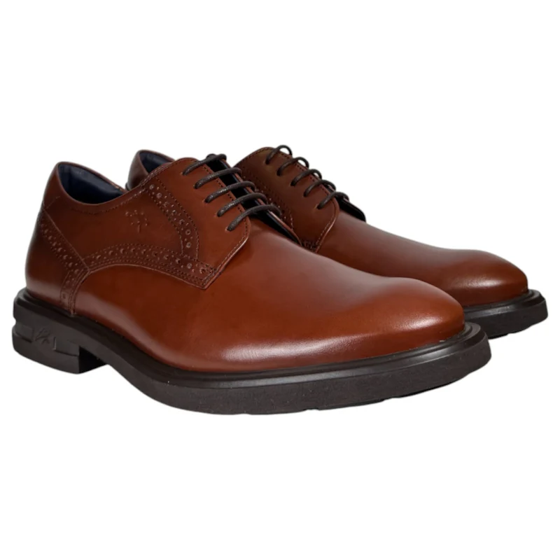 Zapatos Fluchos Belgas F0630 Castaño