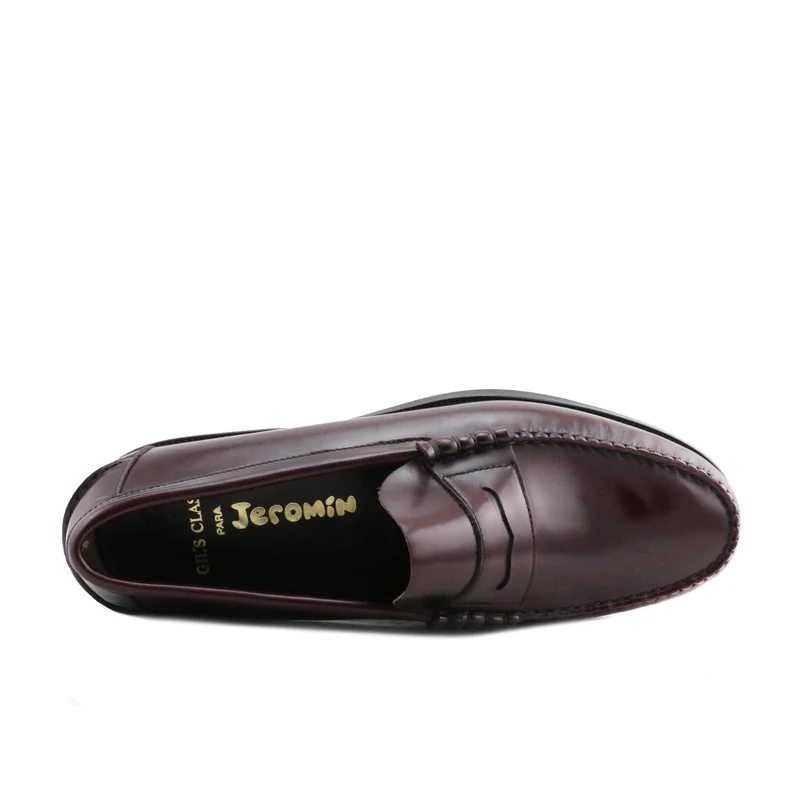 Mocasín burdeos 740G Jeromín