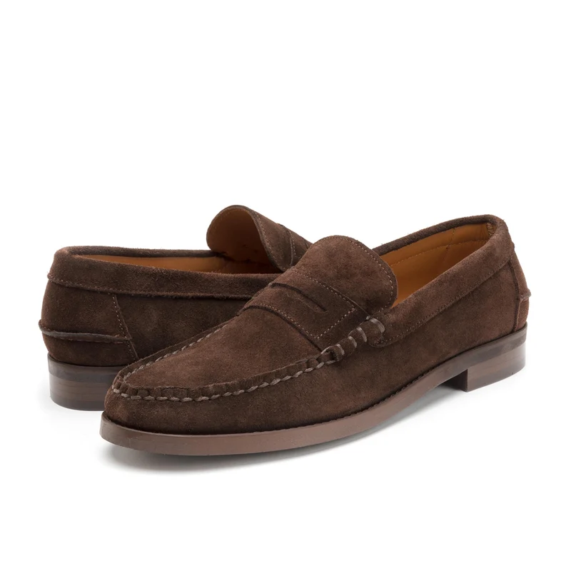 Mocasín serraje marrón 740G Jeromín