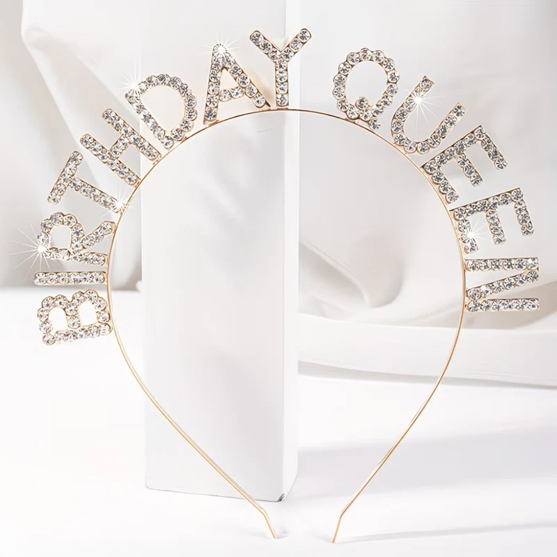 Miomu Diadema de Cumpleaños, “Birthday Queen”