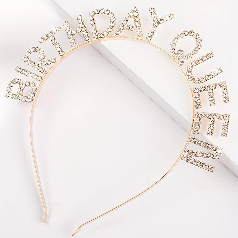 Miomu Diadema de Cumpleaños, “Birthday Queen”