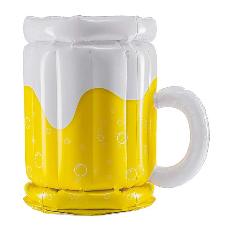 Miomu Vaso Inflable Portátil para Bebidas, Diseño Vaso Cervecero