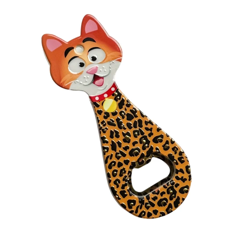 Miomu Llavero Destapador de Botellas, Diseño Gato