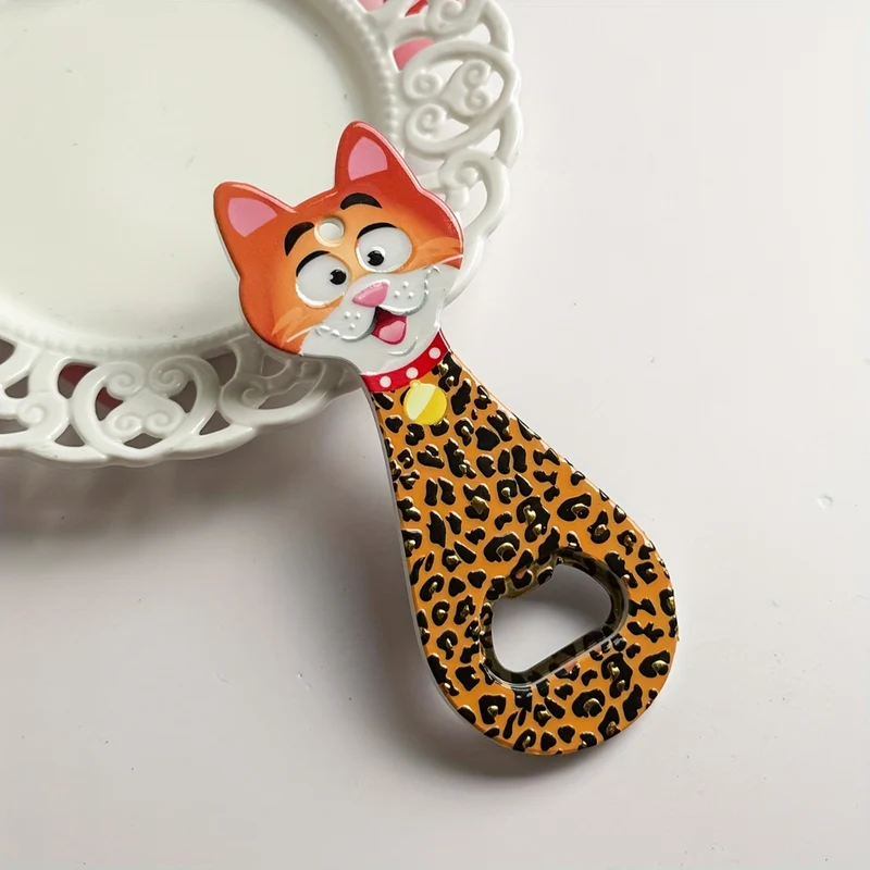 Miomu Llavero Destapador de Botellas, Diseño Gato