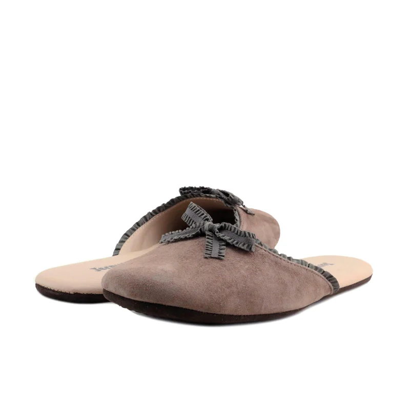 Zapatilla casa taupe 14127 Homers