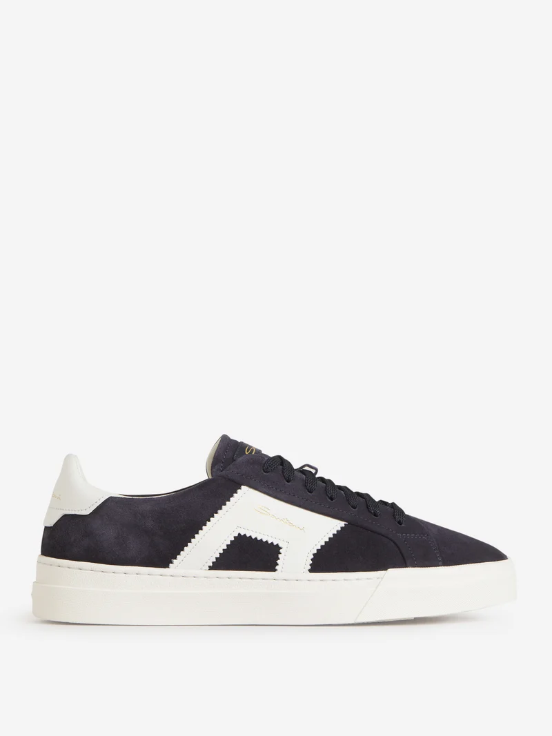 Sneakers Paneles Piel