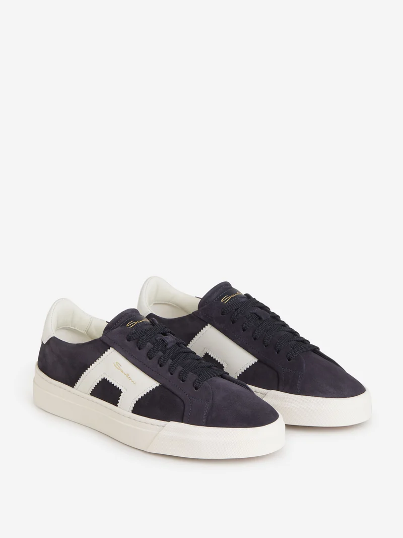 Sneakers Paneles Piel