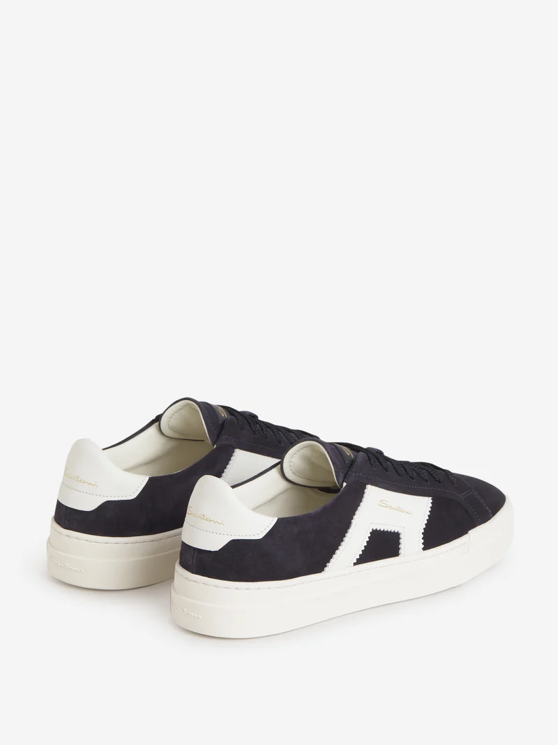 Sneakers Paneles Piel