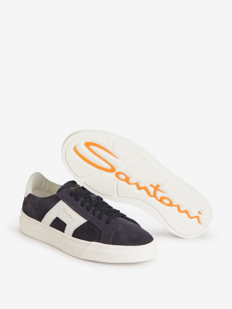 Sneakers Paneles Piel