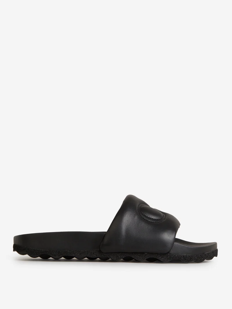 Sandalias Logo Piel