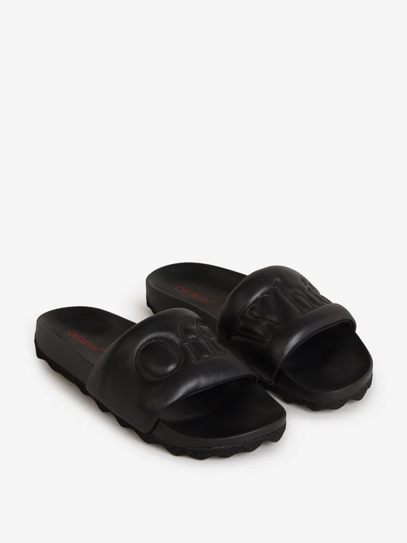 Sandalias Logo Piel
