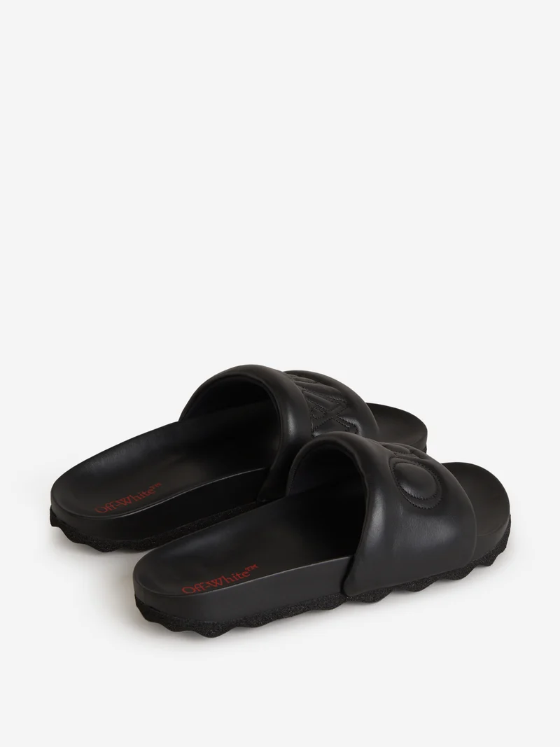 Sandalias Logo Piel