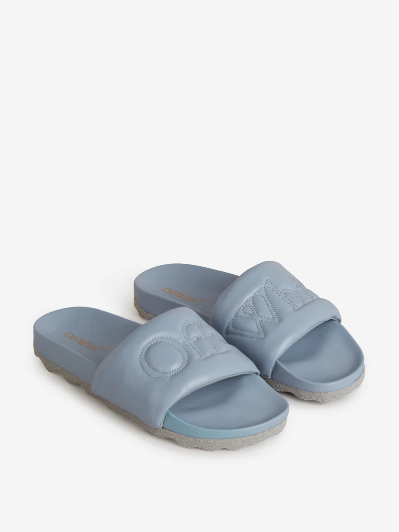 Sandalias Logo Piel