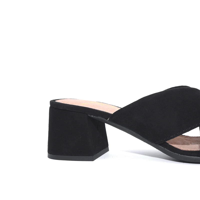 Zueco ante negro 3707 Alpe