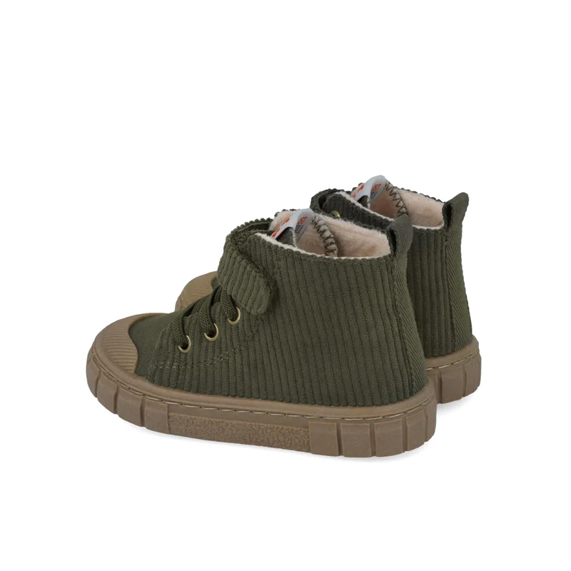 Bota barefoot kaki 251330 Garvalín