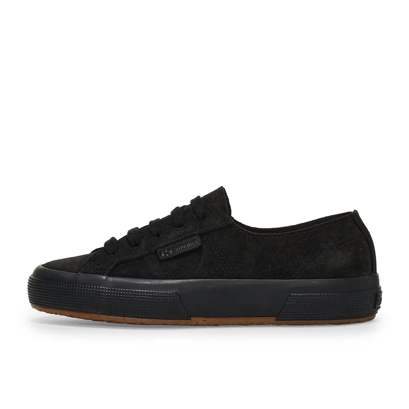 Zapatilla serraje negro 2750SFO Superga