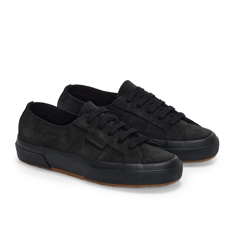 Zapatilla serraje negro 2750SFO Superga