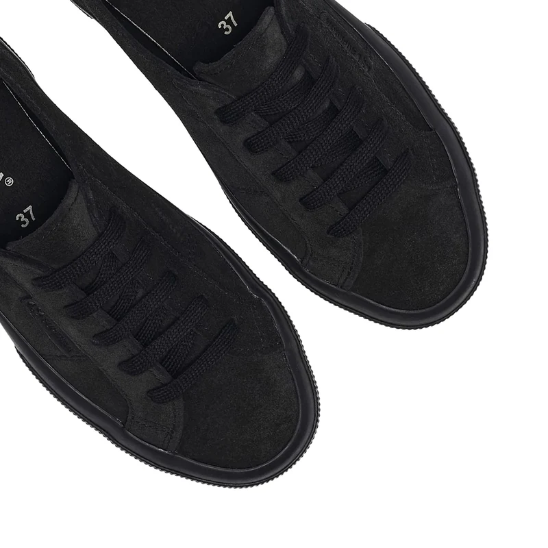 Zapatilla serraje negro 2750SFO Superga