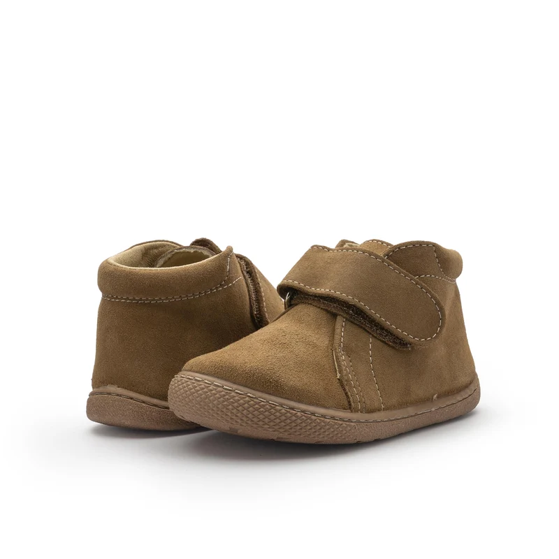 Bota barefoot serraje visón 6190 Vulladi