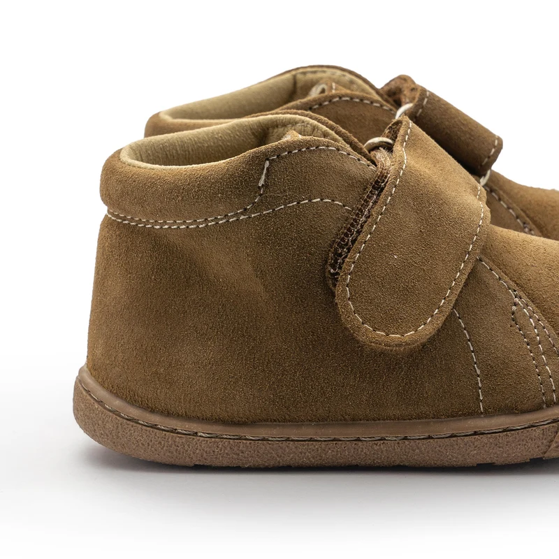 Bota barefoot serraje visón 6190 Vulladi