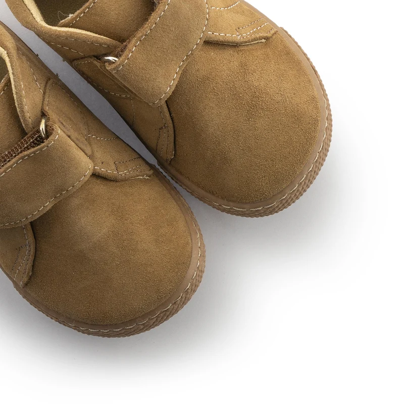 Bota barefoot serraje visón 6190 Vulladi