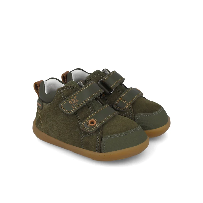 Bota barefoot verde caza 251308 Garvalín