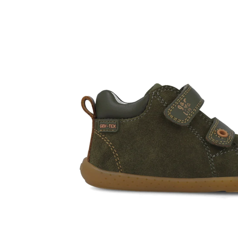 Bota barefoot verde caza 251308 Garvalín