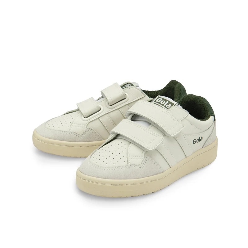 Deportiva blanco/verde EAGLE Gola